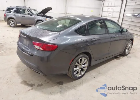 2015 Chrysler 200 S z USA, uszkodzony, nr VIN 1C3CCCDG3FN678514